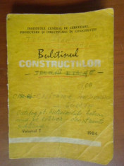 Buletinul constructiilor vol.7 foto