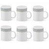 Set 6 Cani Opal Albe Model Persia 250ml DNC60208
