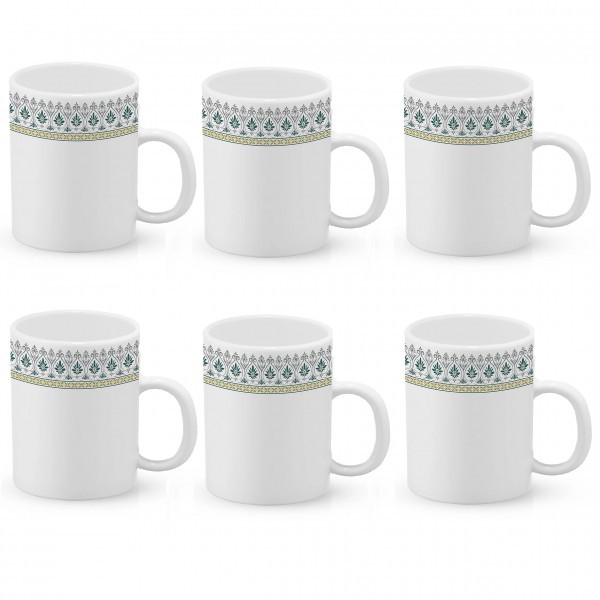 Set 6 Cani Opal Albe Model Persia 250ml DNC60208
