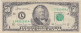 SUA USA 50 DOLARI DOLLARS 1988 Monetaria L VF
