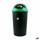 Cumpara ieftin Coș de gunoi Tontarelli Big hoop Negru Verde 50 L 39 x 39 x 72 cm (10 Unități)