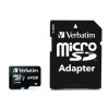 Card de memorie Verbatim MicroSDXC cu adaptor, 64GB, Class 10, 44084