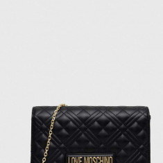 Love Moschino poseta culoarea negru