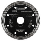 Disc diamantat turbo subtire, placi ceramice, taiere umeda si uscata, 115 mm/22.23 mm, Richmann Exclusive