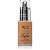 P&Uuml;R Cosmetics 4-in-1 Love Your Selfie make-up si corector 2 in 1 culoare DG3 30 ml