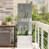 vidaXL Ecran de intimitate pentru grădină Argintiu 50 x 140 cm 876466