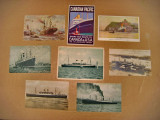 A978-Vapoare-Linia maritima Hamburg-carti postale 1920-1930. Pret pe bucata.