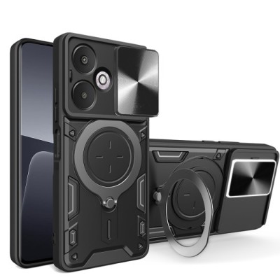 Husa pentru Xiaomi Redmi 13C 5G / Poco M6 - Techsuit CamGuard Pro - Black foto