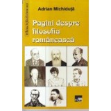 Pagini despre filosofia romaneasca