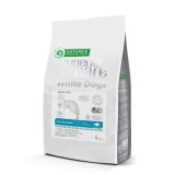 Superior Care Dry Grain Free With White Fish For Dogs of All Sizes and Life Stages With White Coat, 10 kg, Natures Protection