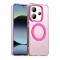 Husa MagSafe pentru Xiaomi Redmi Note 14 5G, Techsuit, CandyCase, Roz