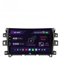 Navigatie Nissan Navara (2015+), Android 13, A-Octacore 4GB RAM + 64GB ROM, 10.1 Inch - AD-BGA10004+AD-BGRKIT163