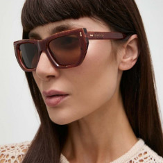 Gucci ochelari de soare femei, culoarea roz, GG1520S