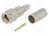 Conector SMA, 321-203-001 (SMA-50-R/2-RG58/W3.01)