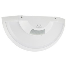 Lampa Perete Led 10w Ip54 Senzor De Miscare 3in1 - Alb foto