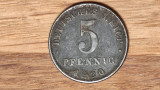 Germania - moneda de colectie istorica - 5 pfennig 1920 A - fier - stare buna !, Europa