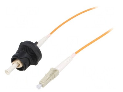 Patch Cord Fibră Optică Simplex Multimod Baionetă foto