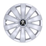 Set 4 Capace Roti R16, Potrivite Jantelor de 16 inch, Pentru Peugeot, Model 421, Autohelix MSA