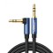 Cablu Audio 3.5mm - 3.5mm UGREEN AV112 Angled, 1m, Albastru