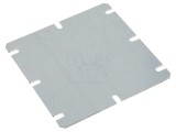 Placă de montare oţel zincat 98x98x1.5mm