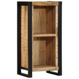 VidaXL Noptieră cu raft Maro 40 x 30 x 80 cm Lemn masiv de mango