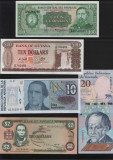 Set#1 America 15 bancnote diferite necirculate (vezi scan), America Centrala si de Sud