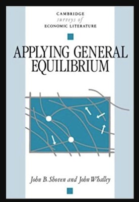 Applying General Equilibrium/ John B. Shoven, John Whalley foto