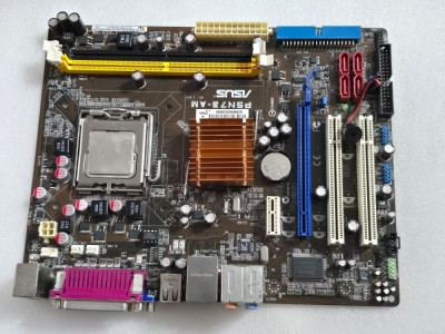 Placa de baza ASUS P5N73-AM, LGA775, DDR2 + Procesor Q8200 foto