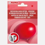 Vopsea pentru ouă de Paște, Roșu intens, pentru 30 ouă, 4g, CMCLASS