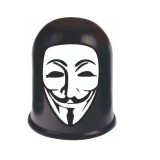 Capac protectie carlig pentru remorca auto, plastic, Masca