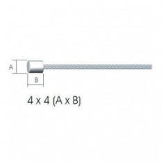 Cablu schimbator: 2m/1.2mm - teflon dimensiune cap: 4x4mm 1buc/card