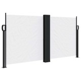 Cumpara ieftin Copertina laterala retractabila, alb, 120 x 600 cm