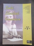 LIMBA LITERATURA COMUNICARE pentru clasa a V-a - Ionita, Carstocea (vol. 1)