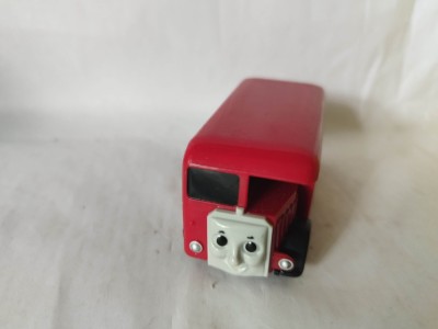 bnk jc Tomy Thomas &amp;amp; Friends - autobuz Bertie cu baterie functional - Tomy 1995 foto