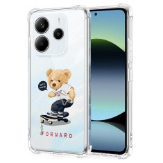 Husa antisoc pentru xiaomi redmi note 14 4g, airbag pro, let&acirc;s move forward