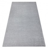 Covor - Mocheta INDUS argint 91 simplu, melange, 100x250 cm