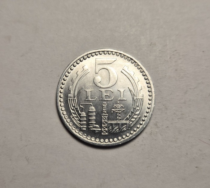 5 lei 1978 UNC