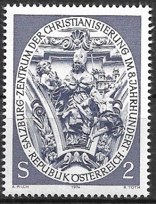 B2170- Austria 1974 - Aniversari neuzat,perfecta stare foto
