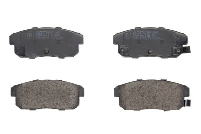 Set placute frana,frana disc SUZUKI IGNIS II (2003 - 2016) ABE C28003ABE