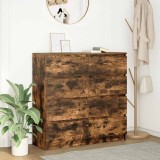 VidaXL Bufetă Stejar afumat 100x35x99 cm Lemn prelucrat