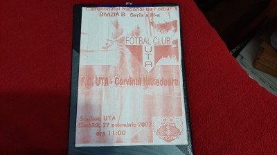 program UTA - Corvinul Hd. foto