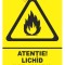 Indicator pentru lichid inflamabil