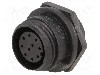 Conector circular, mama, 10 pini, BULGIN - PX0412/10S