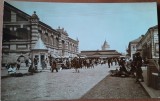 Carte postala, Turnu Severin Piata Radu Negru, perioadas interbelica