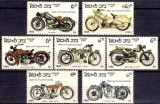 Laos 1985 - Motociclete, serie neuzata