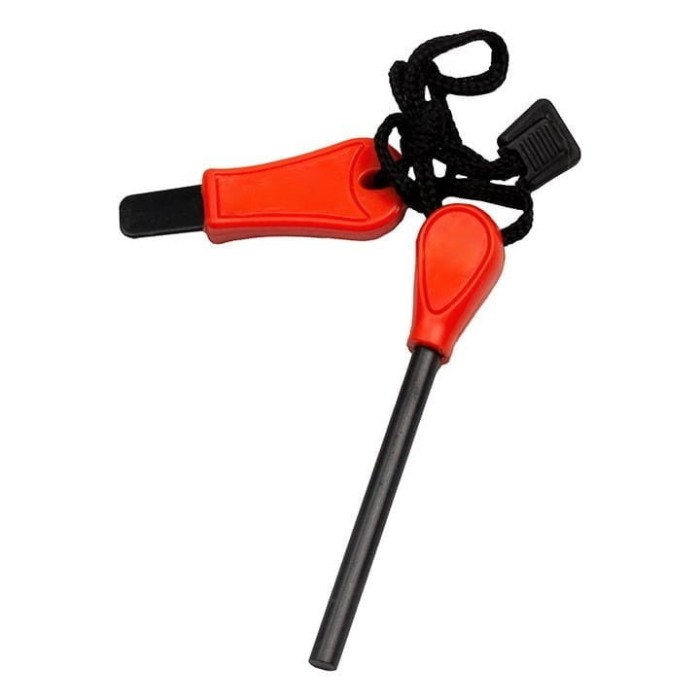 Amnar pentru camping DEPOX&reg;, Ultimate Survival, otel inoxidabil, 10.5 cm, portocaliu