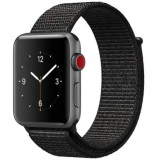 Cumpara ieftin Curea iUni compatibila cu Apple Watch Ultra/SE/8/7/6/5/4/3/2/1, 38mm, Nylon Sport, Woven Strap, Dark Black