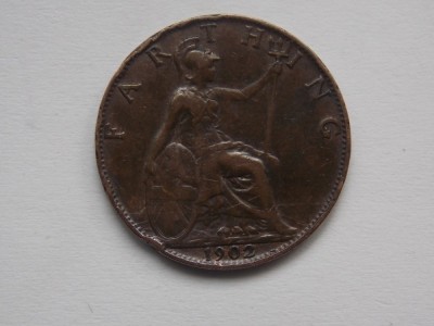 FARTHING 1902 GBR foto