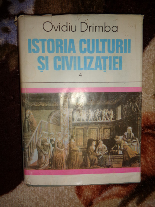 Istoria culturii si civilizatiei ( volumul )- Ovidiu Drimba (editie cartonata)