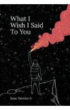 What I Wish I Said To You - Isaac A. Paredes